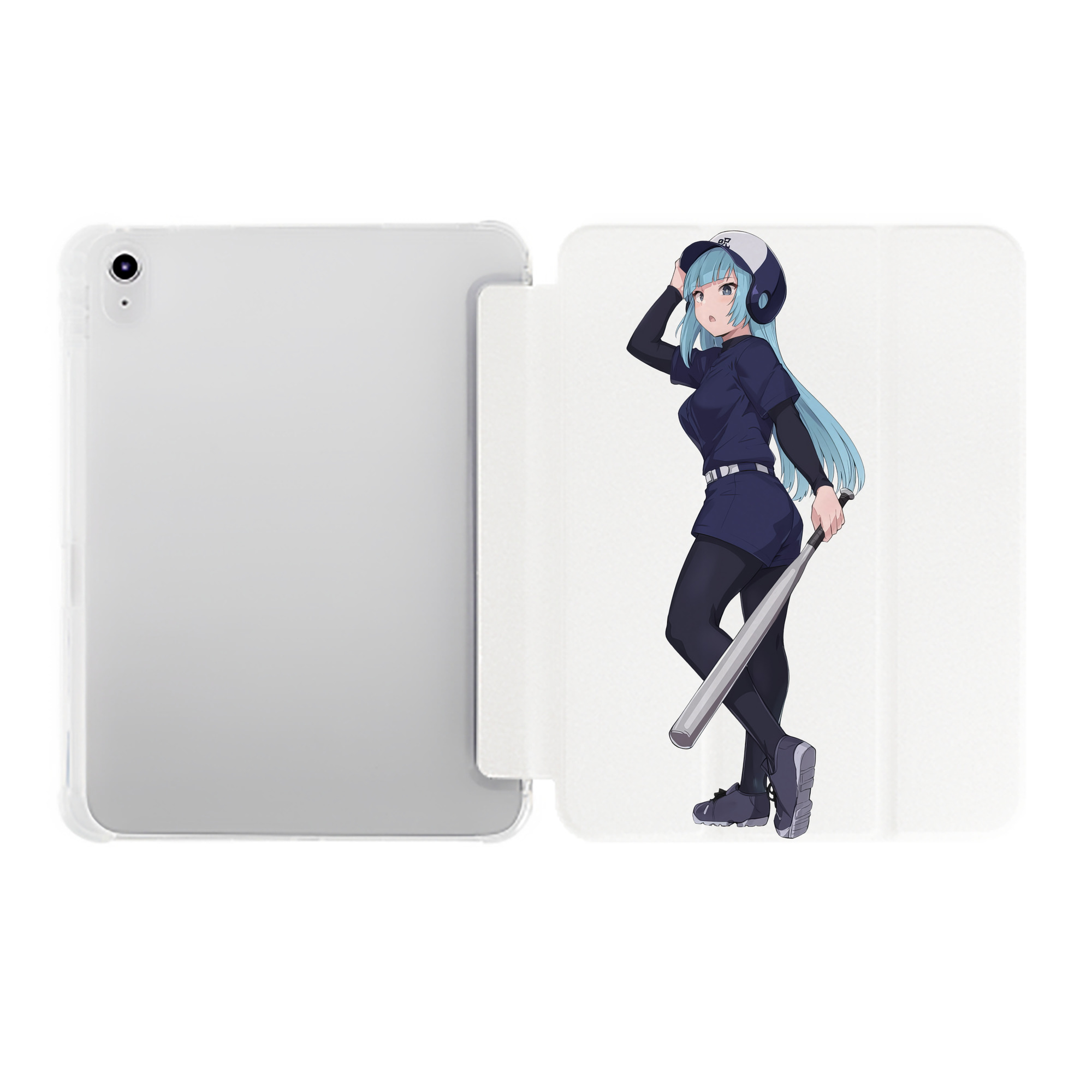 （画像用） 呪術廻戦 Jujutsu Kaisen IPad ケース ペン収納付き 三つ折りスタンド PUレザー×シリコン 対応機種9.5/10.5/10.9インチ